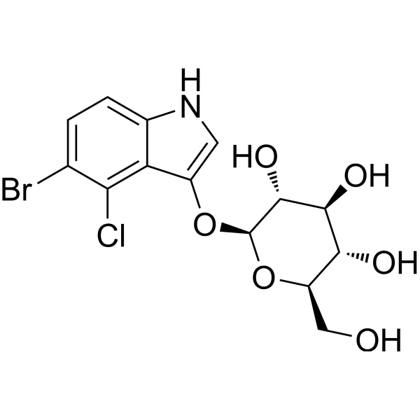 5-Bromo-4-chloro-3-indolyl β-D-glucopyranoside 15548-60-4